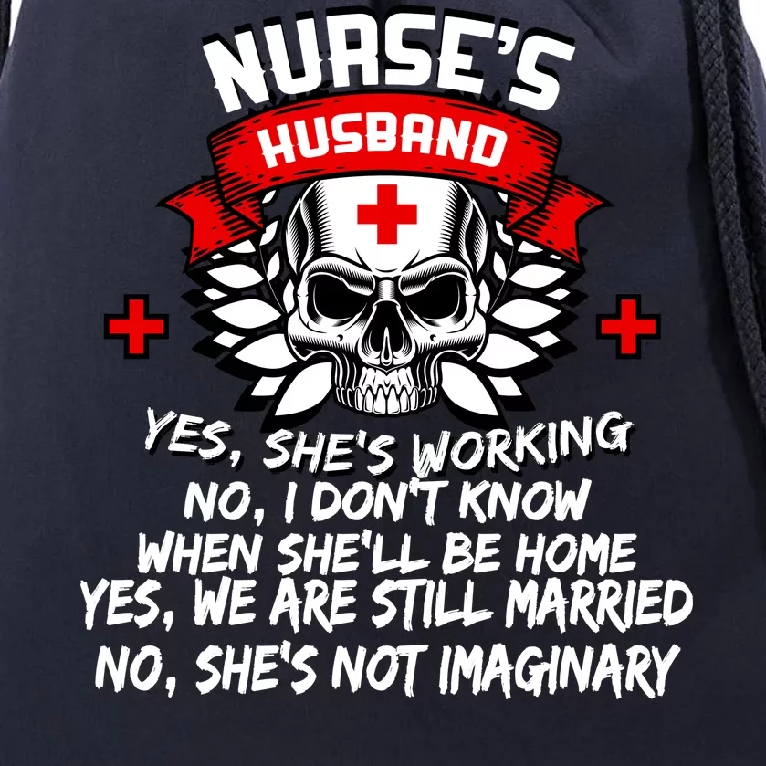 Nurse's Husband Drawstring Bag