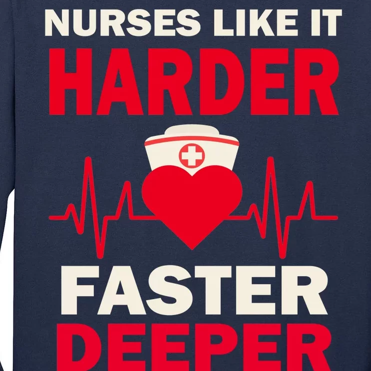 Nurses Like It CPR Save Lives Tall Long Sleeve T-Shirt