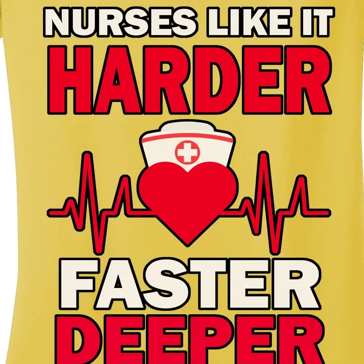 Nurses Like It CPR Save Lives Women's V-Neck T-Shirt