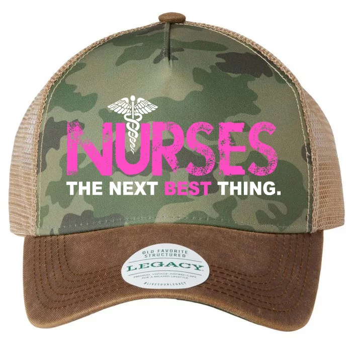 Nurses The Next Best Thing Legacy Tie Dye Trucker Hat