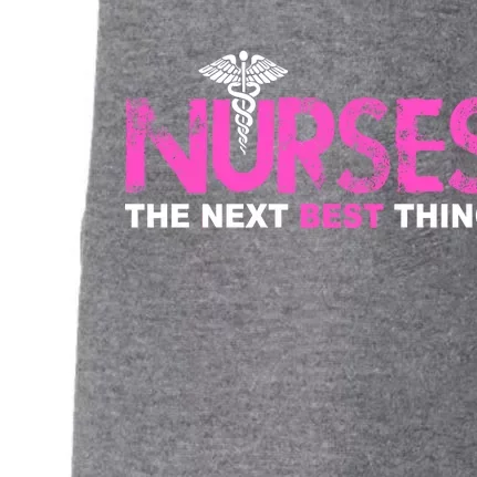 Nurses The Next Best Thing Doggie 3-End Fleece Hoodie