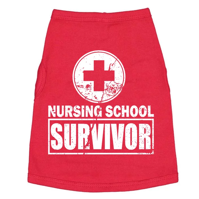 Nursing School Survivor Doggie Tank