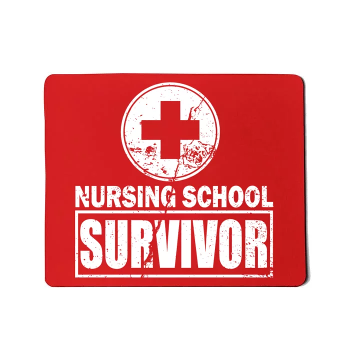 Nursing School Survivor Mousepad