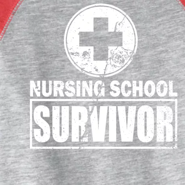 Nursing School Survivor Toddler Fine Jersey T-Shirt