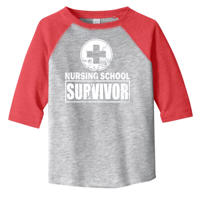 Nursing School Survivor Toddler Fine Jersey T-Shirt