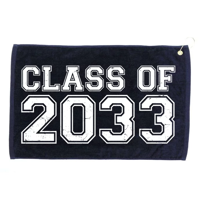 Nurture Class Of 2033 Teacher Students Grommeted Golf Towel