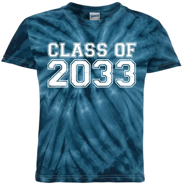 Nurture Class Of 2033 Teacher Students Kids Tie-Dye T-Shirt