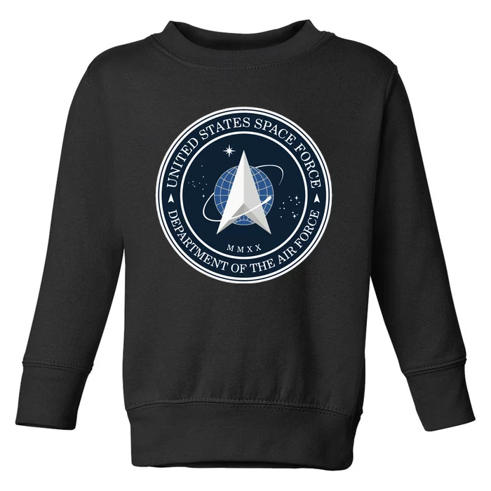 New United States Space Force (USSF) 2020 MMXX Toddler Sweatshirt