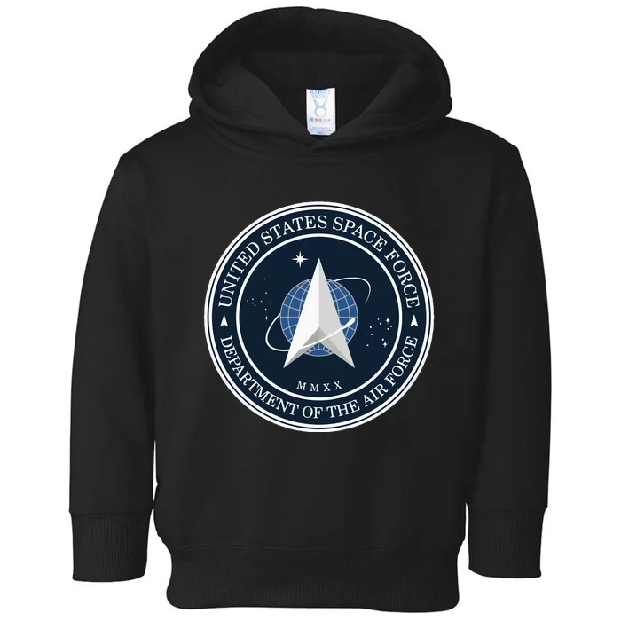 New United States Space Force (USSF) 2020 MMXX Toddler Hoodie