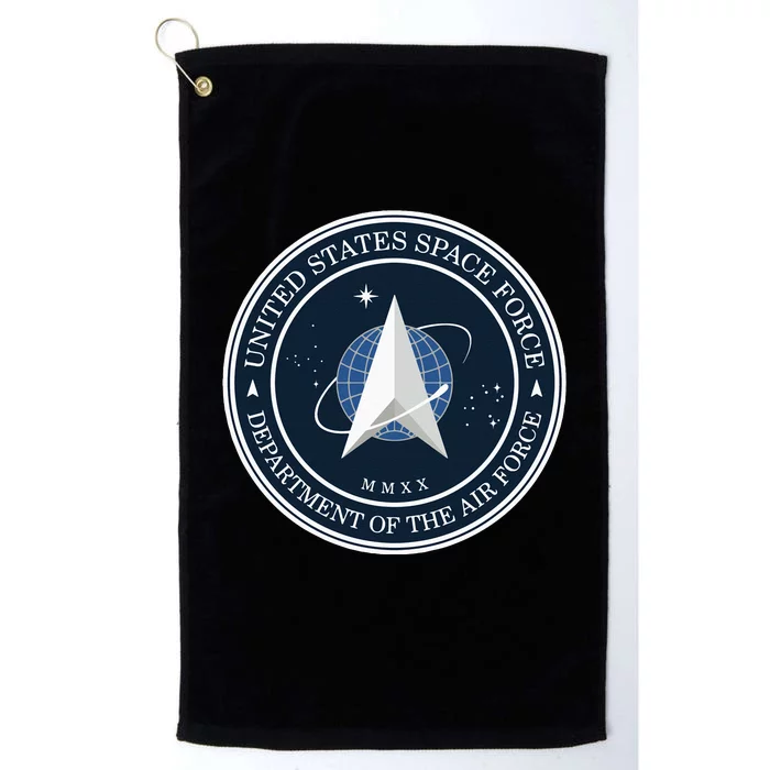 New United States Space Force (USSF) 2020 MMXX Platinum Collection Golf Towel