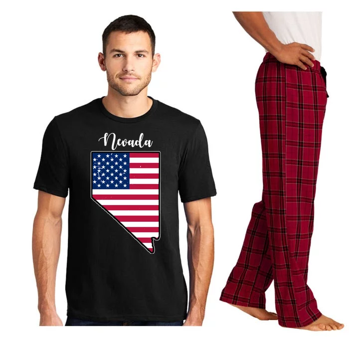 Nevada United States Map Pajama Set