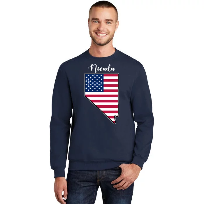 Nevada United States Map Sweatshirt