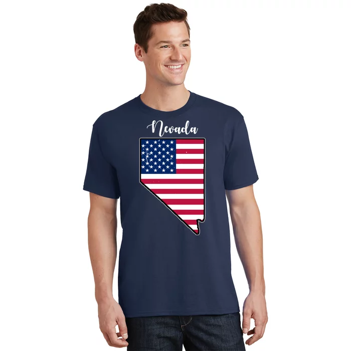 Nevada United States Map T-Shirt