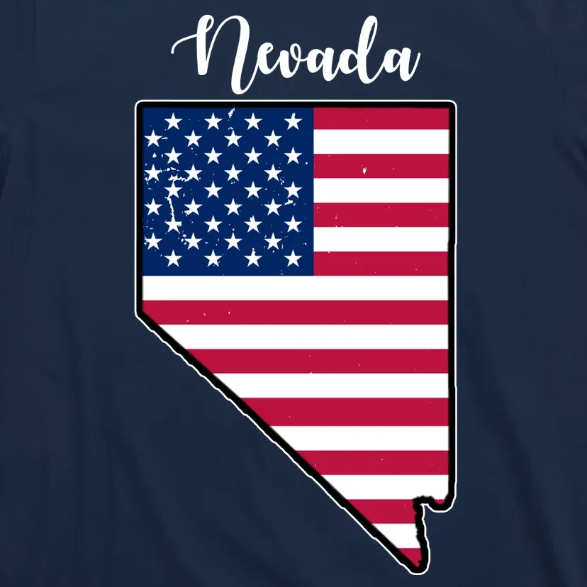 Nevada United States Map T-Shirt