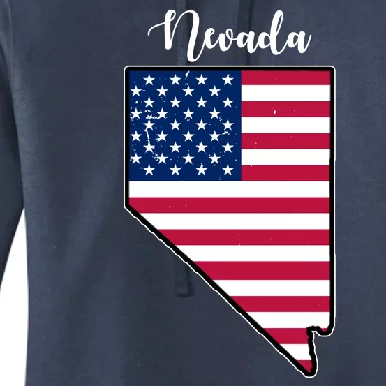 Nevada United States Map Women's Pullover Hoodie