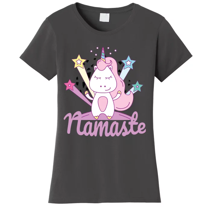 Namaste Unicorn Tee For Kids Girls Yoga Women's T-Shirt