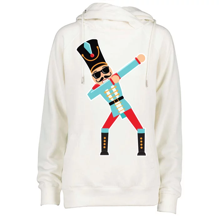 Nutcracker Dab Womens Funnel Neck Pullover Hood