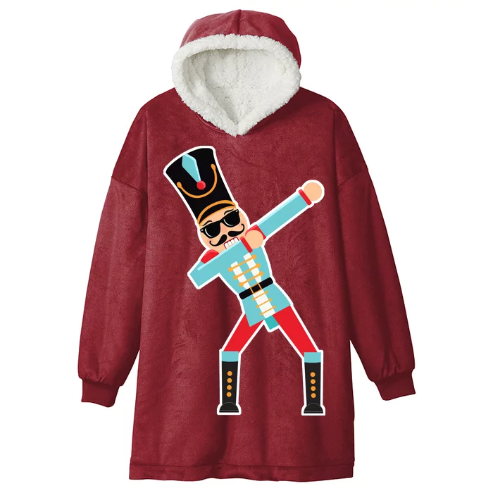 Nutcracker Dab Hooded Wearable Blanket