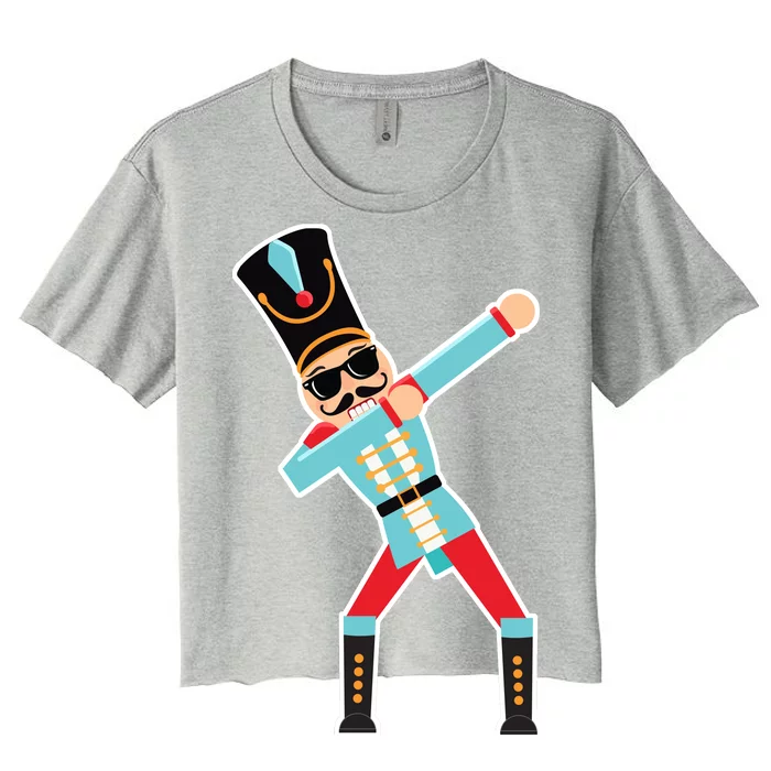 Nutcracker Dab Women's Crop Top Tee