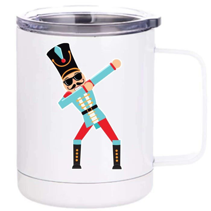 Nutcracker Dab Front & Back 12oz Stainless Steel Tumbler Cup