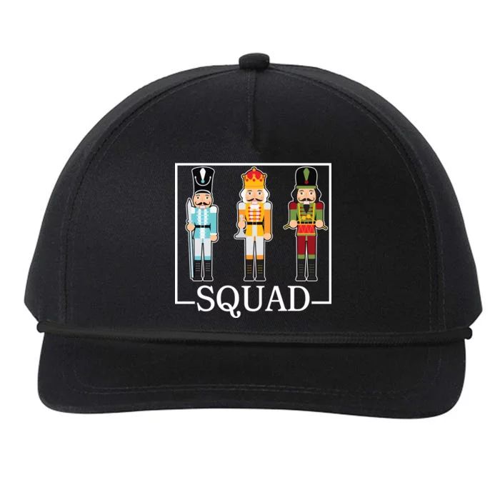 Nutcracker Squad Funny Christmas Snapback Five-Panel Rope Hat