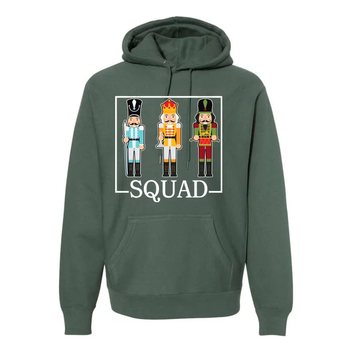 Nutcracker Squad Funny Christmas Premium Hoodie