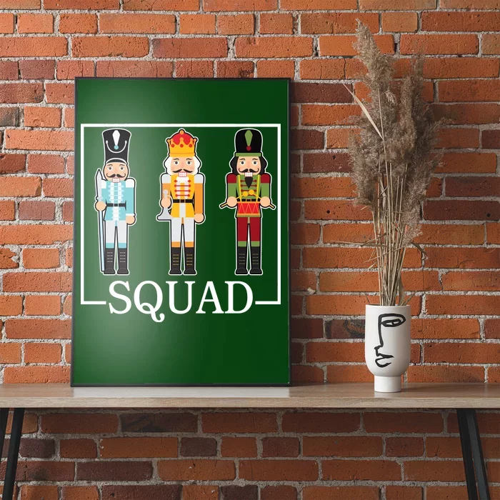 Nutcracker Squad Funny Christmas Poster