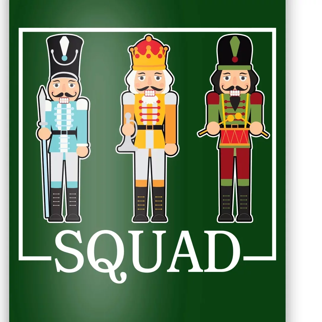 Nutcracker Squad Funny Christmas Poster