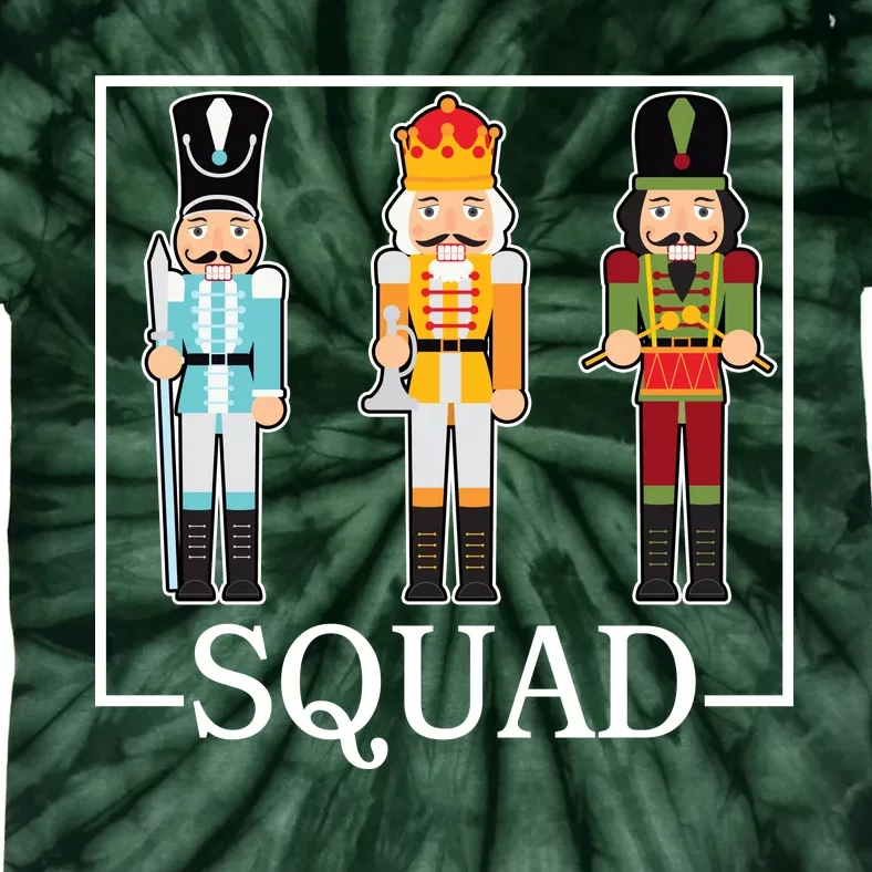 Nutcracker Squad Funny Christmas Tie-Dye T-Shirt