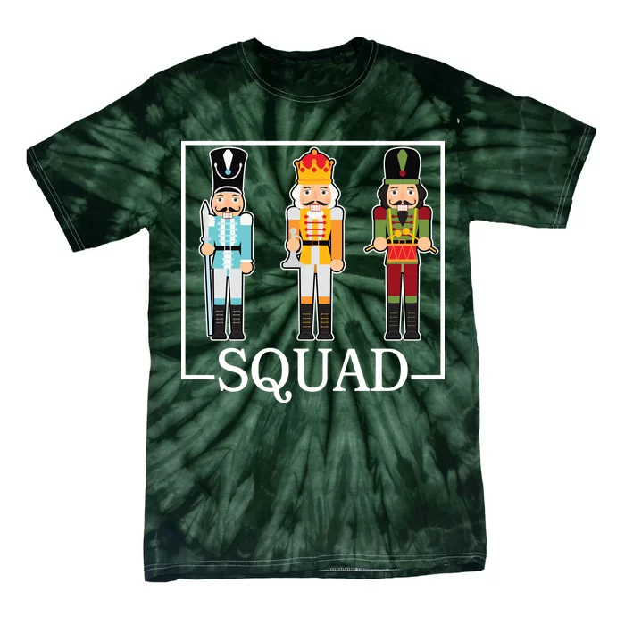 Nutcracker Squad Funny Christmas Tie-Dye T-Shirt