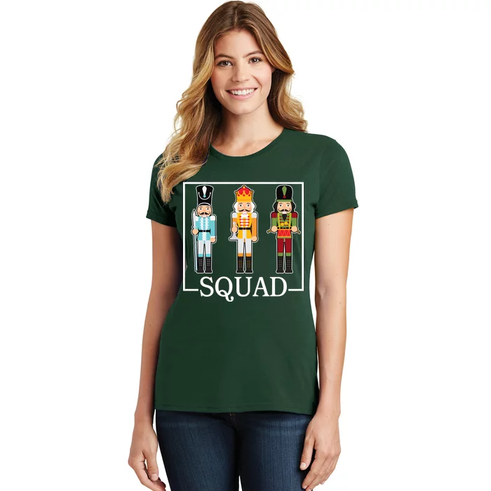 Nutcracker Squad Funny Christmas Women's T-Shirt