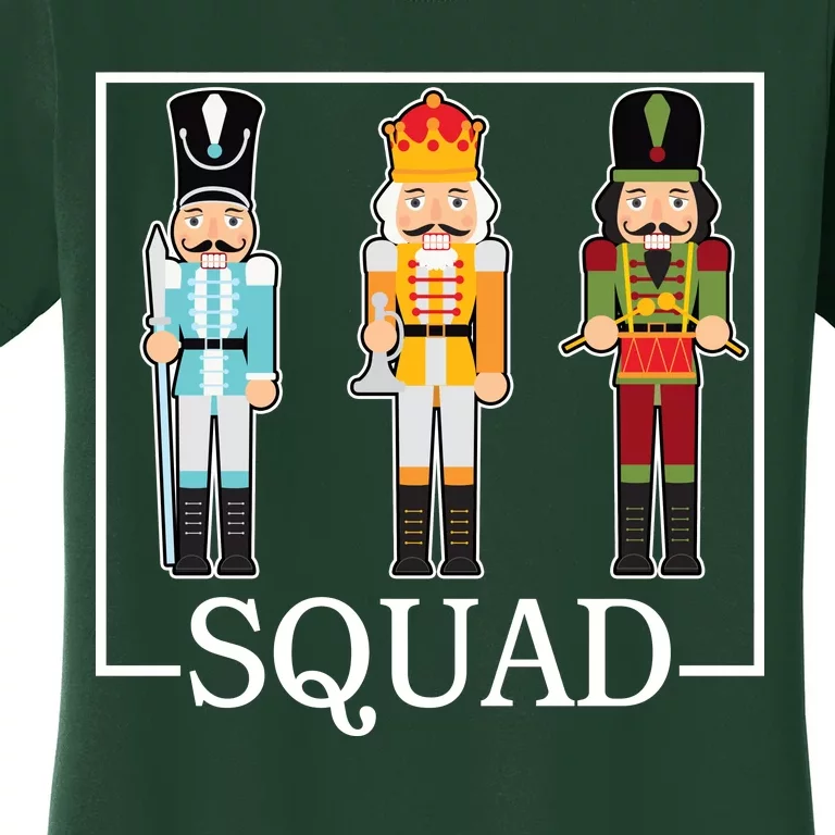 Nutcracker Squad Funny Christmas Women's T-Shirt