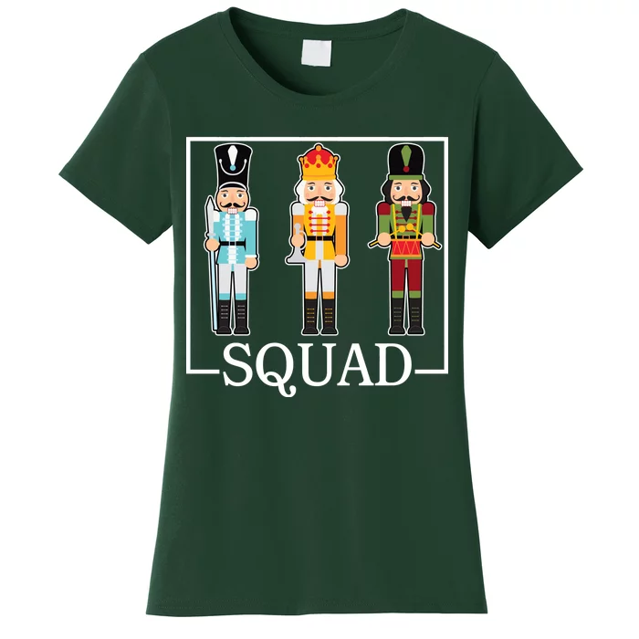 Nutcracker Squad Funny Christmas Women's T-Shirt