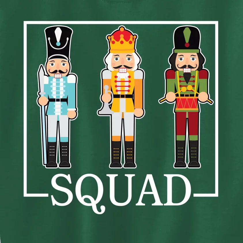 Nutcracker Squad Funny Christmas Kids Sweatshirt