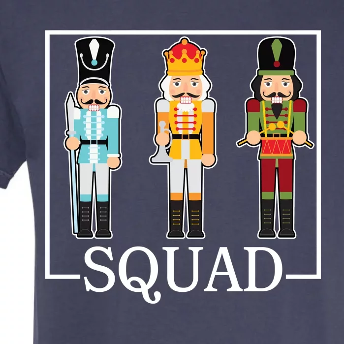 Nutcracker Squad Funny Christmas Garment-Dyed Heavyweight T-Shirt