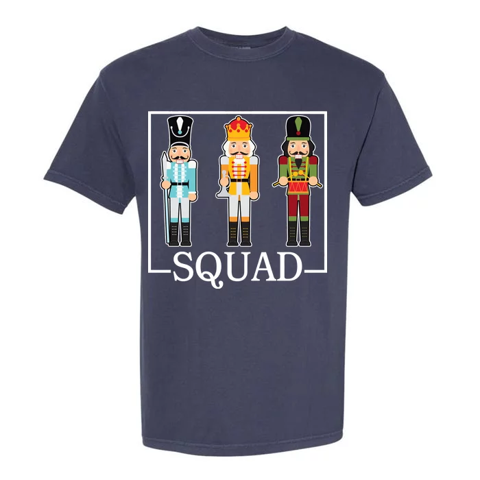 Nutcracker Squad Funny Christmas Garment-Dyed Heavyweight T-Shirt