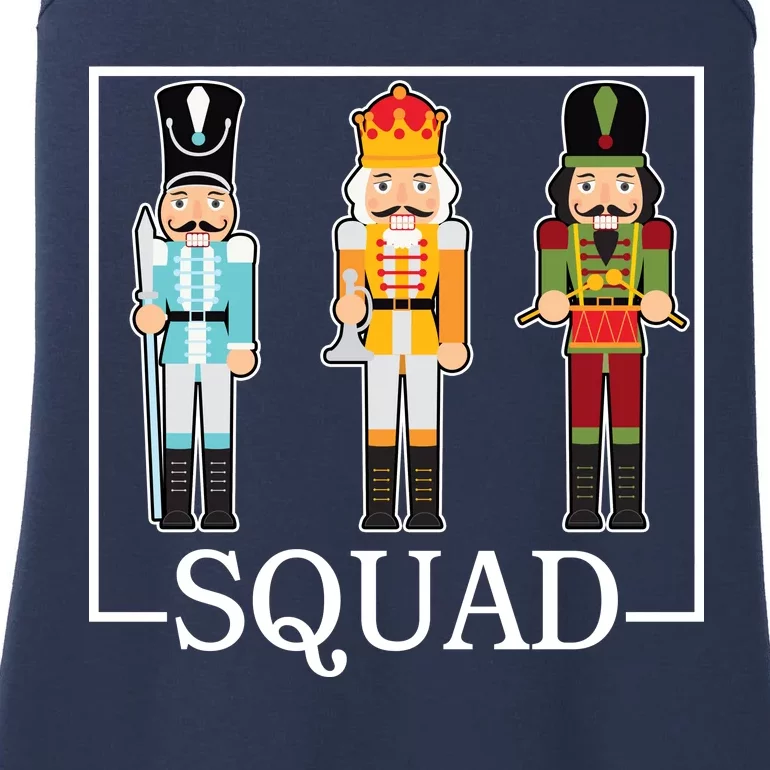 Nutcracker Squad Funny Christmas Ladies Essential Tank