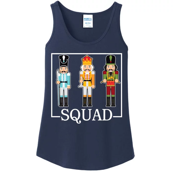 Nutcracker Squad Funny Christmas Ladies Essential Tank