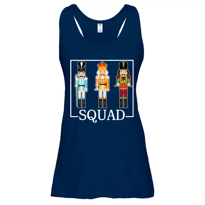 Nutcracker Squad Funny Christmas Ladies Essential Flowy Tank