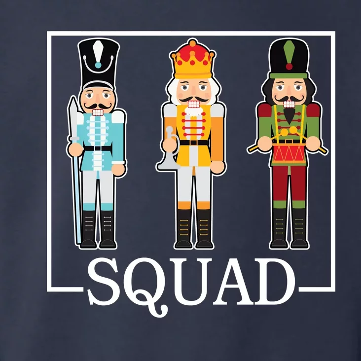 Nutcracker Squad Funny Christmas Toddler Hoodie