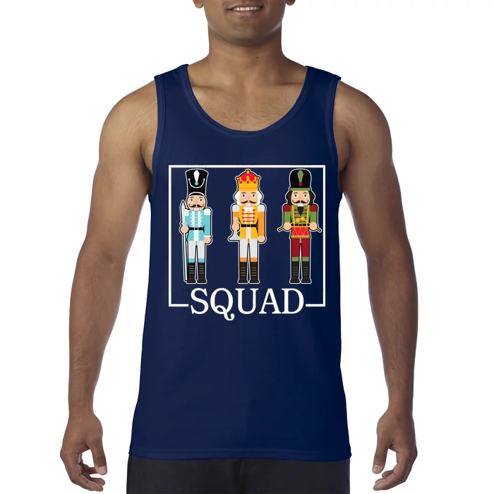 Nutcracker Squad Funny Christmas Tank Top