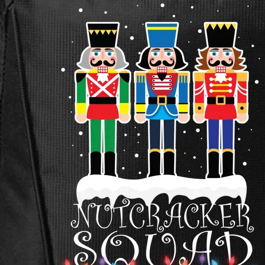 Nutcracker Squad Holiday Ballet Dance Christmas City Backpack