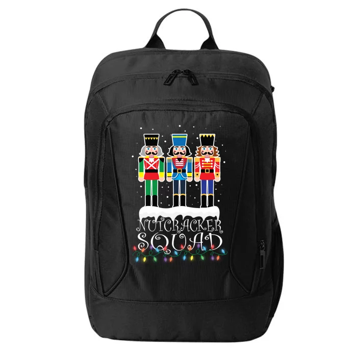 Nutcracker Squad Holiday Ballet Dance Christmas City Backpack