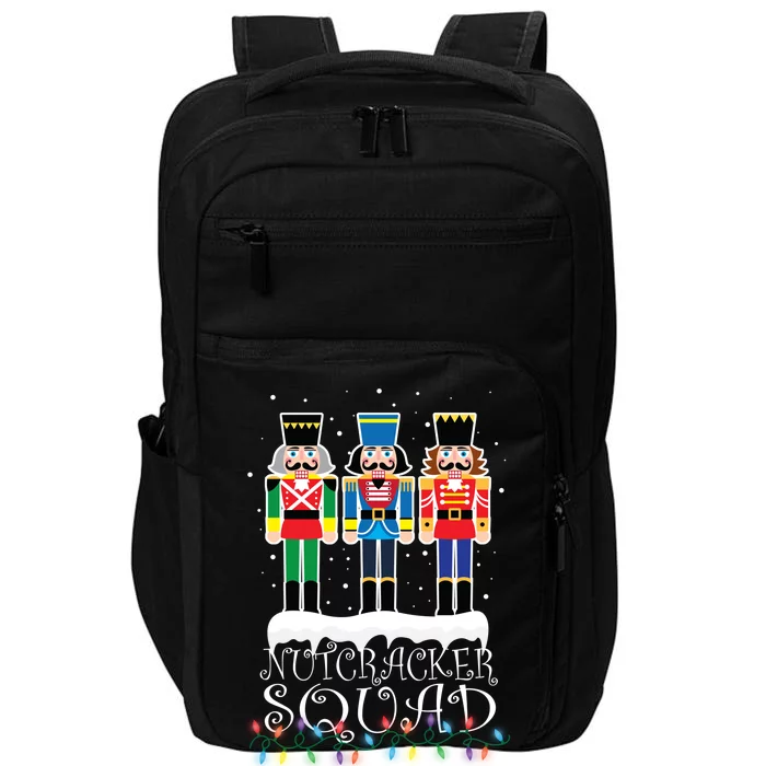 Nutcracker Squad Holiday Ballet Dance Christmas Impact Tech Backpack