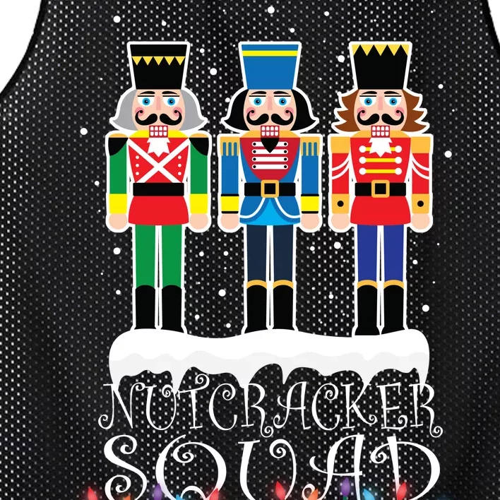 Nutcracker Squad Holiday Ballet Dance Christmas Mesh Reversible Basketball Jersey Tank