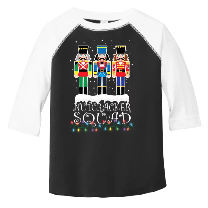 Nutcracker Squad Holiday Ballet Dance Christmas Toddler Fine Jersey T-Shirt