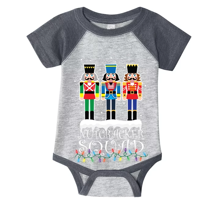 Nutcracker Squad Holiday Ballet Dance Christmas Infant Baby Jersey Bodysuit