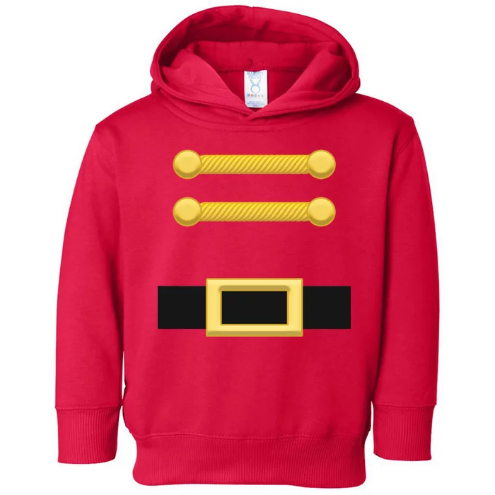 Nutcracker Uniform Christmas Costume Toddler Hoodie