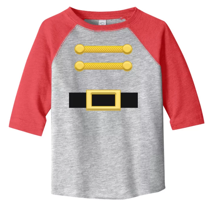 Nutcracker Uniform Christmas Costume Toddler Fine Jersey T-Shirt