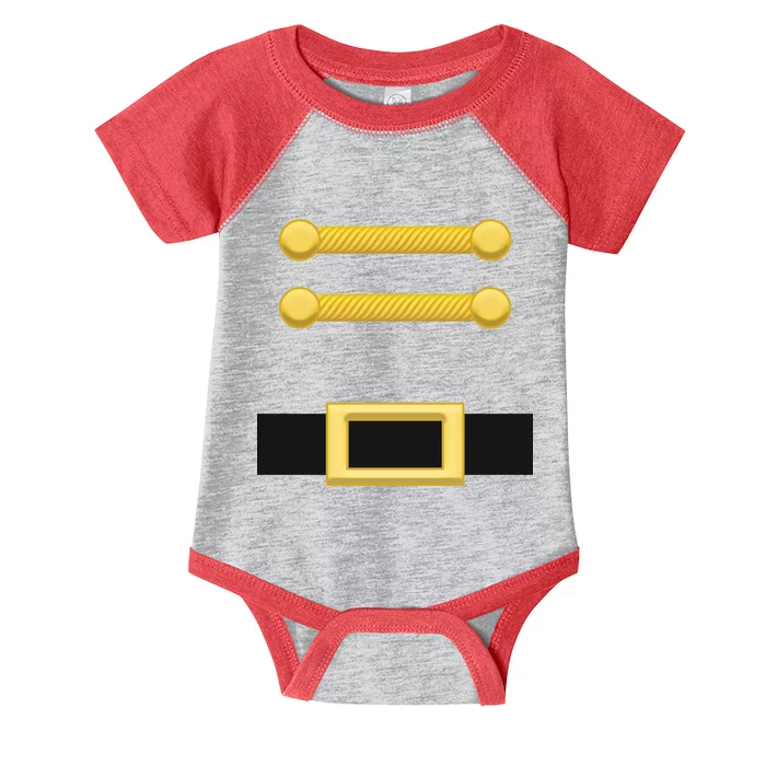 Nutcracker Uniform Christmas Costume Infant Baby Jersey Bodysuit